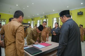Walikota Padang Sidempuan Lantik Pejabat Eselon