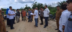 Polsek Batangtoru Bersama Stakeholder Dampingi PN Padangsidimpuan Terkait Gugatan Tanah PT. SKL