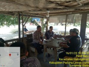 Bhabinkamtibmas Rutin Giat Sambang Warga, Sampaikan Pesan Ini
