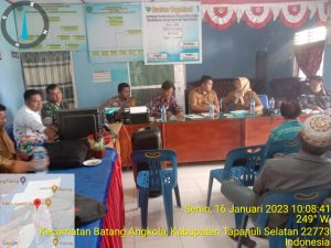Polsek Batang Angkola Hadiri Musrembang Desa Hurase