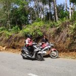 Wujudkan Polisi Penolong, Bhabinkamtibmas Polsek Batangtoru Bantu Warga yang Kehabisan Bensin