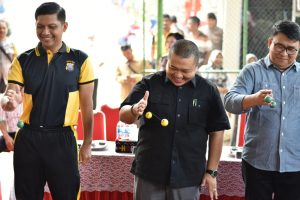 Kapolres Tapsel AKBP Imam Zamroni mengucapkan terima kasih atas dukungan Bupati Tapsel sehingga dapat terselenggaranya kegiatan kompetisi Latto-latto