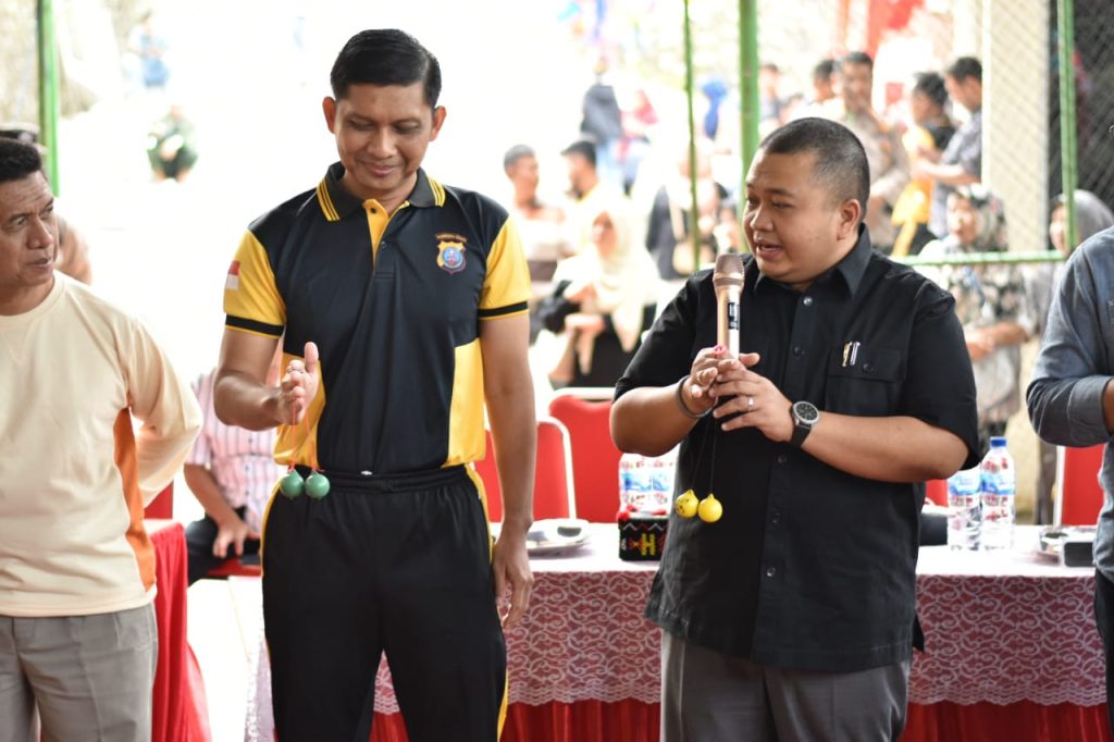 Polres Tapsel Gelar Kompetisi Latto Latto, Kapolres Sampaikan Pesan Ini