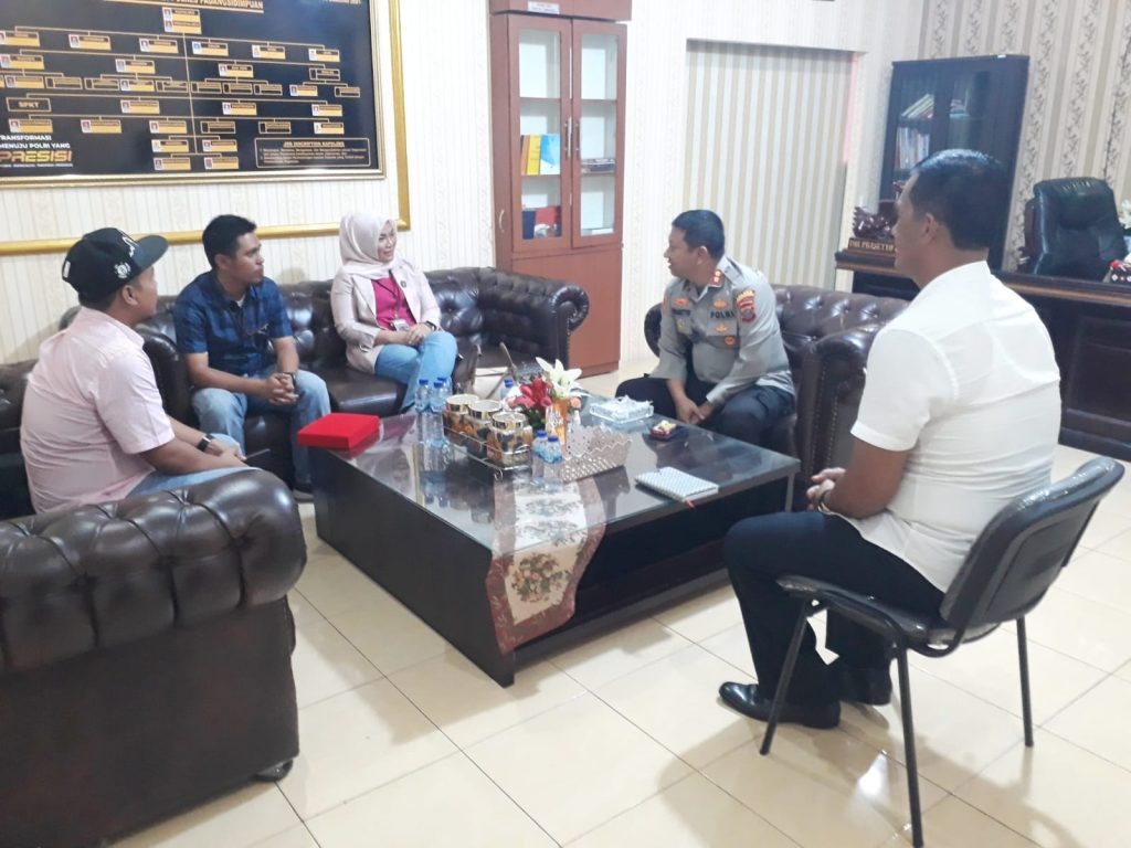 Jalin Silaturahmi, Kapolres Terima Audiensi Kacab/MUP3 PLN Padangsidimpuan