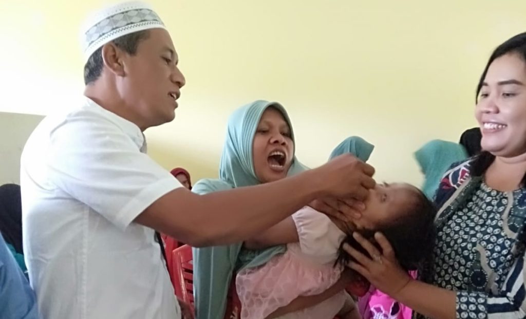 Gelar Pekan Gizi, Kades Sipangko Tapsel : Saya Tak Mau Ada yang Kena Stunting   