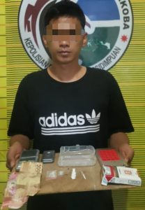 Melintas dengan Mobil, Pengedar Sabu Dibekuk Polres Padangsidimpuan