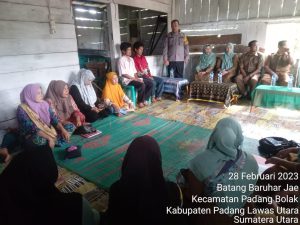 Polres Tapsel Dampingi Dinkes Paluta Untuk Sosialisasi Stop BAB Sembarangan