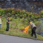Karhutla Sangkunur Polsek Batangtoru