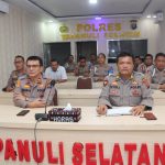 Wakapolres Tapsel Rakernis Kapolri