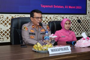 Wakil Ketua Bhayangkari Cabang Tapsel ke Pengurus : Mari Dukung Tugas Suami