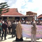 Polisi Unras Kejari Paluta