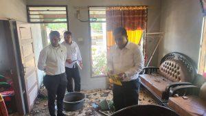 Isu Dukun Santet, Polsek Batang Angkola Olah TKP di Rumah Korban Pengrusakan Massa