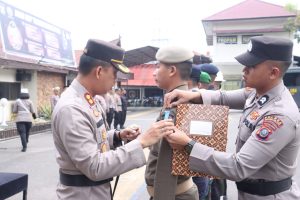 Pimpin Apel Ops Keselamatan Toba 2023, Kapolres Tapsel : 63 Personel Disiagakan