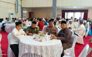 Kapolsek Sipirok Hadiri Peringatan Isra Mikraj Pemkab Tapsel