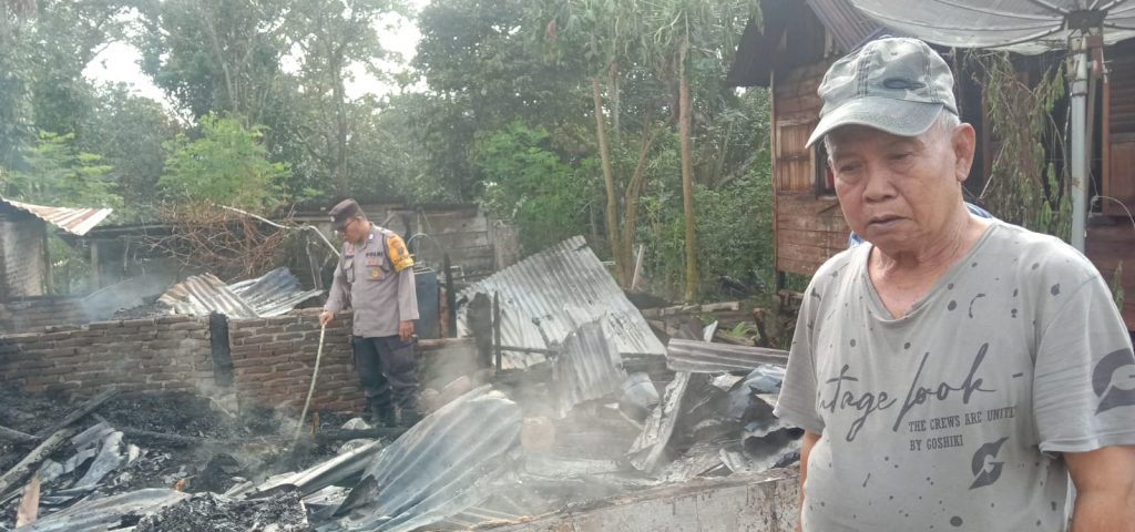 “Jago Merah” Mengamuk Dini Hari, 3 Unit Rumah di Pargarutan Tapsel Ludes
