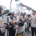 Kapolres Tapsel Pleton Dalmas