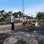 Ruko Angkola Timur Terbakar