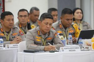 Kapolres Padangsidimpuan Ikuti Anev dan Rapim di Polda Sumut