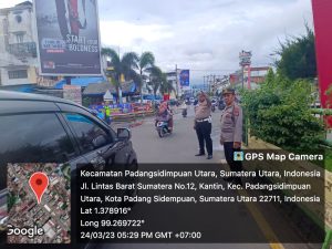 Polres Padangsidimpuan Jaga Ketat Pasar Ramadan