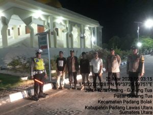 Patroli Asmara Subuh di Paluta Beri Rasa Nyaman Ibadah Ramadan