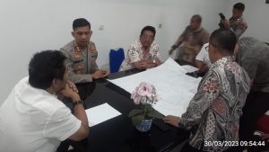 Kapolres Tapsel Koordinasi ke BPN Terkait Lahan Eks Transmigrasi