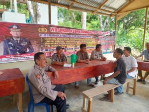 Polsek Batang Angkola Minta Warga Tak Bakar Lahan