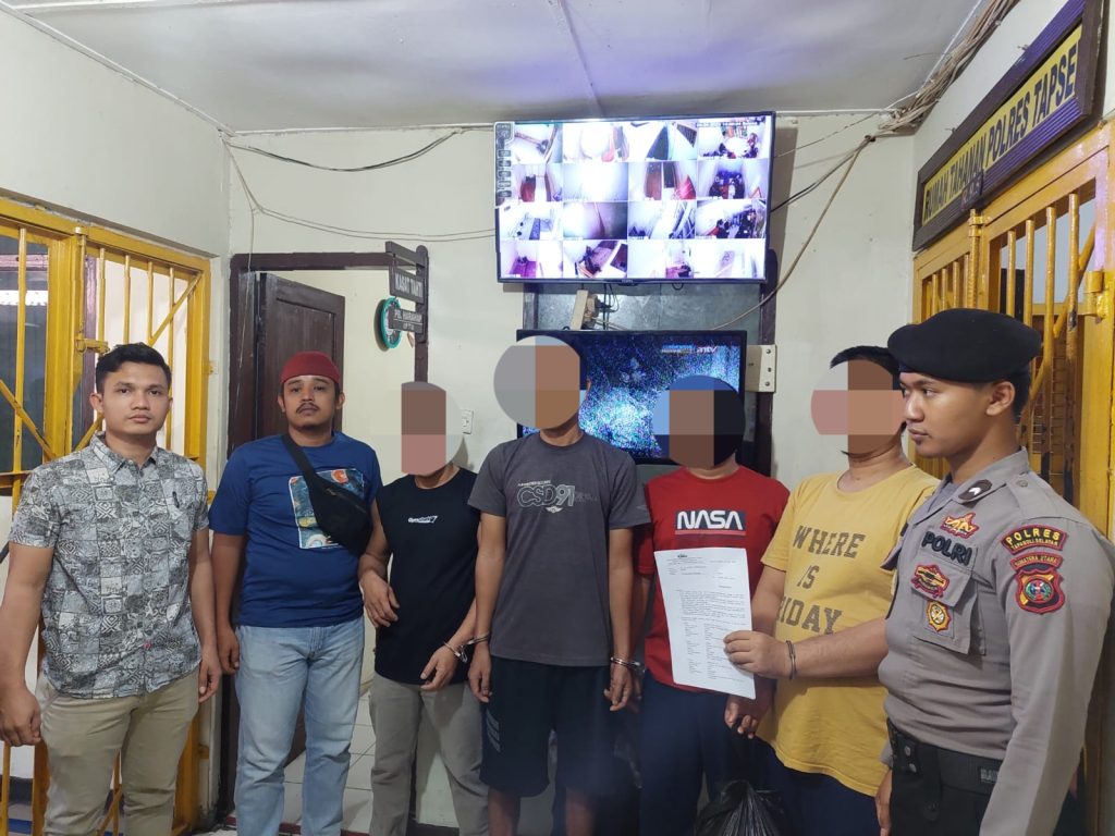 Polres Tapsel Limpahkan 4 Tersangka Narkoba ke Jaksa