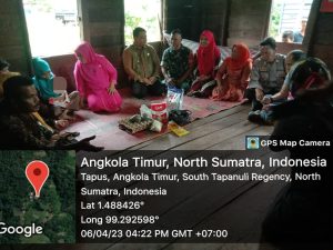 Polsek Sipirok Sambangi Anak yang Kena Stunting, Ini Pesannya