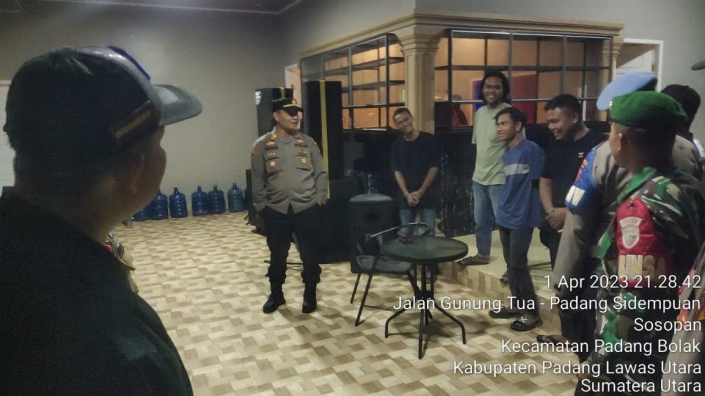 Polsek Padang Bolak Razia Warung Tuak hingga Hotel, Ini Hasilnya