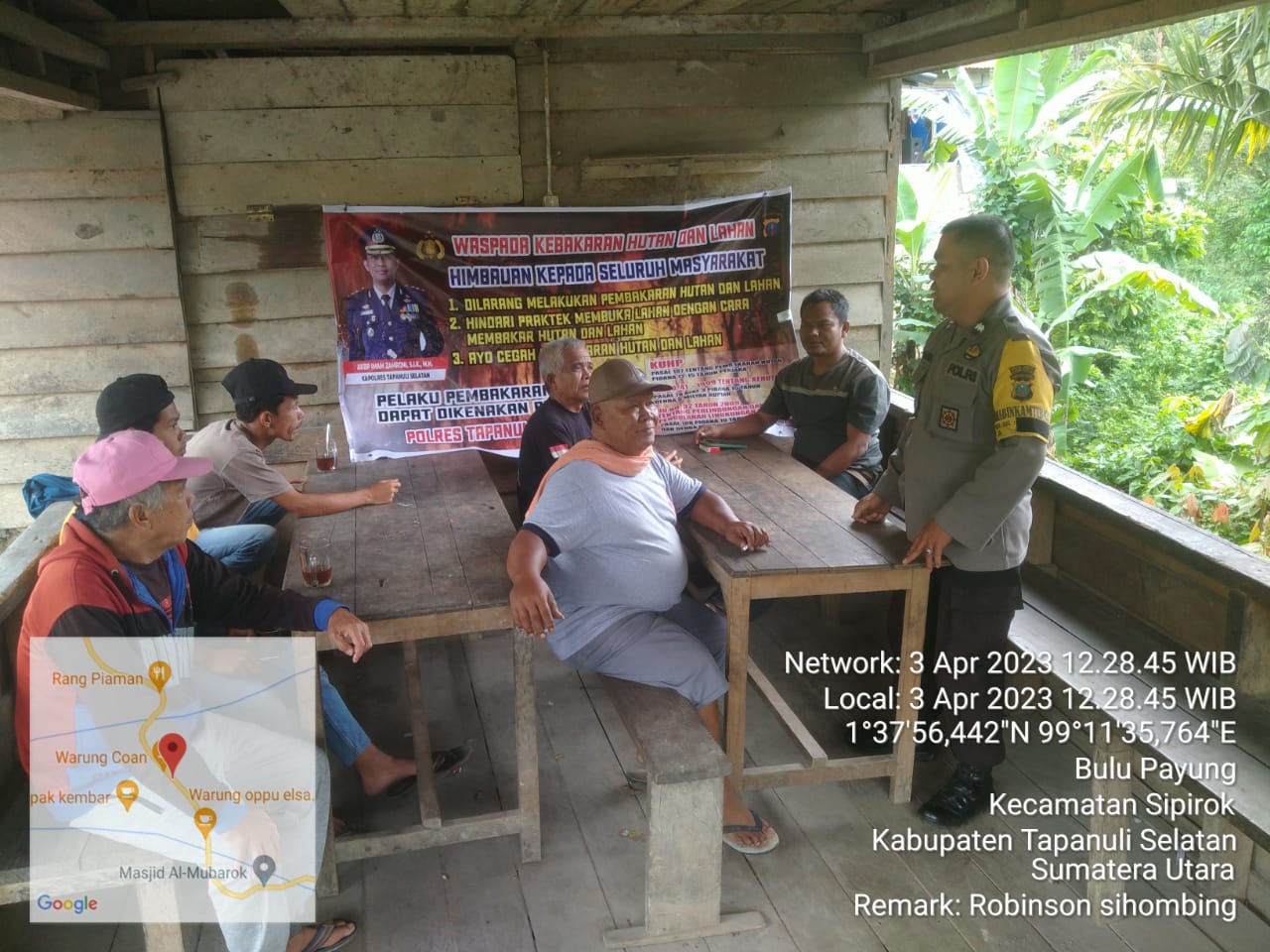 Masyarakat Sipirok Bahaya Karhutla