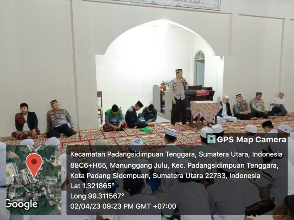 Wakapolres Padangsidimpuan Hadiri Syafari Ramadan   