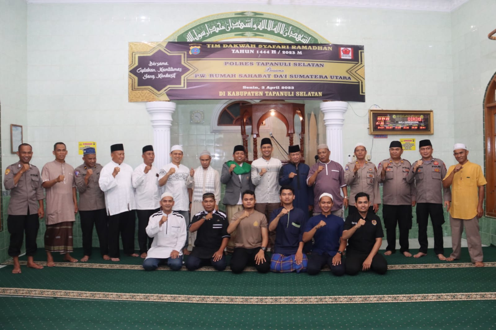 Polres Tapsel Safari Ramadan
