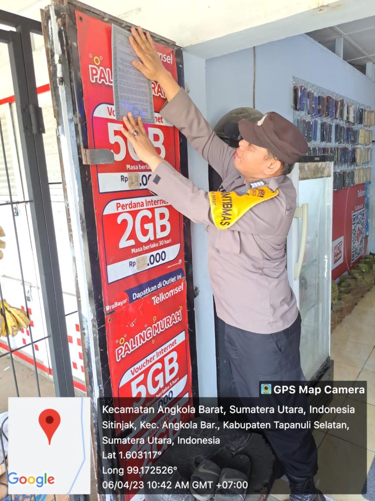 Polsek Batang Toru Beri Info Penting, Ini Isinya