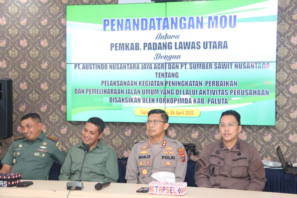 Sempat Berpolemik, Jalan Umum di Paluta Diperbaiki   