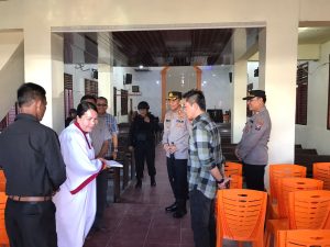 Wafat Isa Al Masih, Kapolres Tapsel Cek Gereja