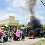 IPMI Aksi di Kantor Bupati Paluta