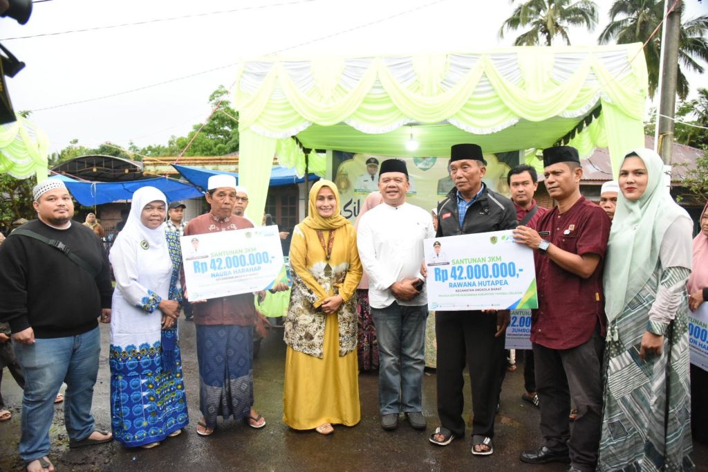 Visi Misi Bupati Tapsel Menggelora di Angkola Barat