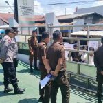 Polsek Sipirok Kawal Demo Kejari Tapsel