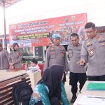Kapolres Tapsel Cek Pendaftaran Anggota Polri