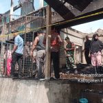 Ruko Dua Lantai Terbakar di Paluta
