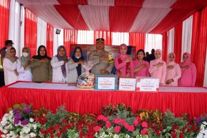 Kapolres Padangsidimpuan Semangati Petugas Pos Pam dan Pos Yan