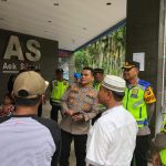 Pamatwil Poldasu dan Kapolres Tapsel Cek Wisata Aek Sijorni