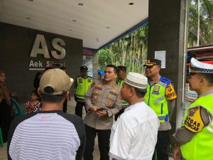 Pamatwil Poldasu dan Kapolres Tapsel Cek Wisata Aek Sijorni