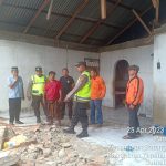 Polres Tapsel Rumah Warga Rusak Akibat Gempa