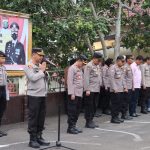 Kapolres Padangsidimpuan Apel Pam Takbiran
