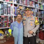 Suasana Lebaran Kapolres Padangsidimpuan Silaturahmi ke Pedagang