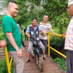 TPL Bangun Jembatan Pertanian di Desa Marisi Tapsel