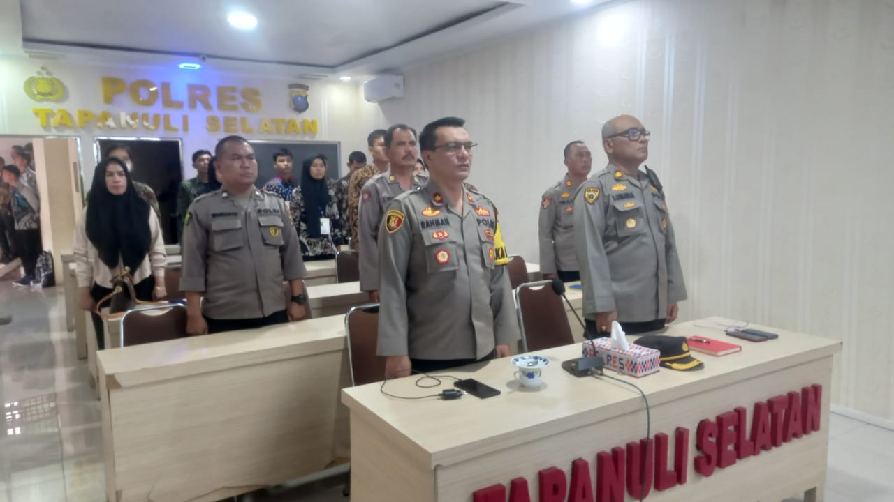 Polres Tapsel Penerimaan Anggota Polri