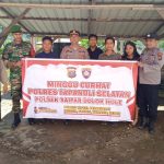 Polsek Jajaran Polres Tapsel Patroli Gereja