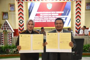 Tangani Permasalahan Hukum di Tapsel, Pemkab dan Kejari Tandatangani MoU